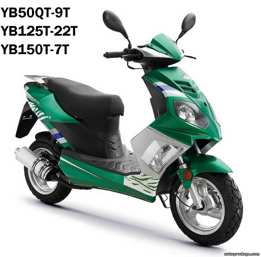 продаём скутеры YIBEN（KAITONG）ОПТОМ