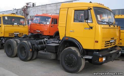 Новый тягач КАМАЗ-54115