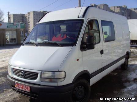Срочно продам в Украине Opel Movano 2.5DTI-2003г
